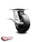 Service Caster 6 Inch Heavy Duty Glass Filled Nylon Caster with Roller Bearing and Brake SCC SCC-35S620-GFNR-SLB - alternate 4